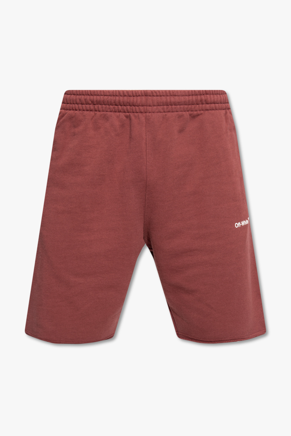 Burgundy Sweat shorts Off White Vitkac Italy